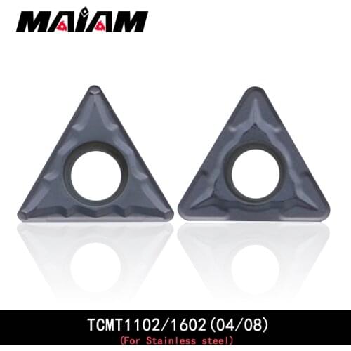 High quality TCMT triangular insert TCMT1102 TCMT110204 TCMT110208 TCMT1602 TCMT160204 TCMT160208 insert for Stainless steel