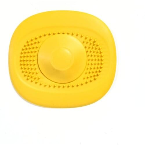 1 PC Bathroom Bathtub Drain Filter Kitchen Silicone Bathtub Sink Floor Drain Plug Kitchen Laundry Water Plug Tool
