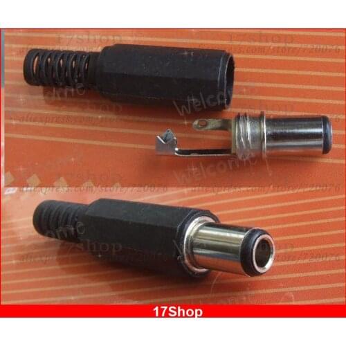10PCS 10mm x 6.0mm x 3.5mm DC Male Plug for Power Connector Adapter Plastic Head