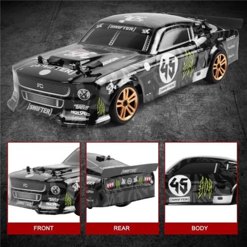 2.4G 1:18 4WD Off Road Remote Control Vehicle 60KM/H High Speed Drift Cars Model Electronic Racing Car 2188A RC Car Toys for Kid