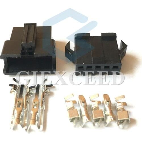 2 Sets Male And Female JST SM 5 Pin Multipole Connector Plug With Terminal 2.54mm