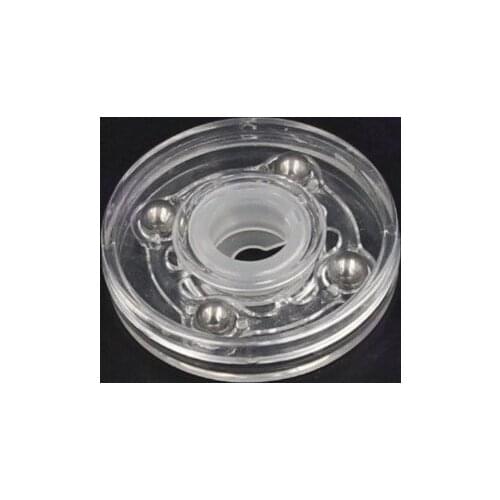 2pcs/lot Diameter:50mm Transparent Acrylic rotary turntable display swivel plate