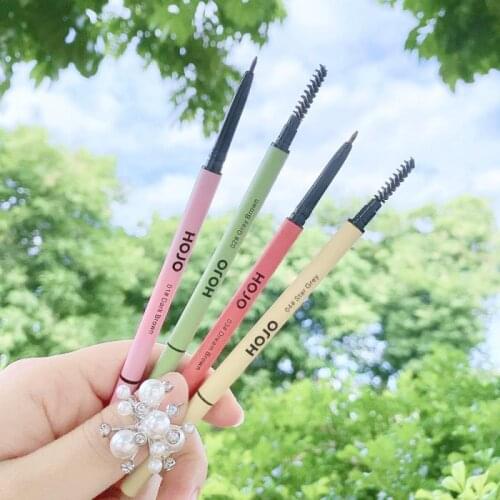 4 Colors Double-headed Eyebrow Pencil Natural Long-lasting Waterproof And Sweat-proof Eyebrow Pencil Eye Makeup Cosmetic TSLM1