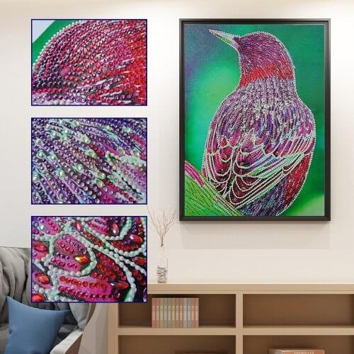 New Diamond Embroidery Eagle Bird Shape Special Shaped Diamond Painting Needlework Rhinestone 5d Drill DIY Crystal Painting