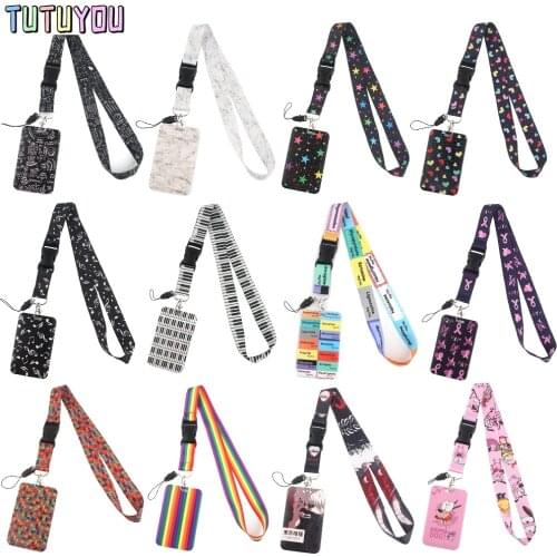 1pc PC2736 ICU Medical Buckle Lanyard Credit Card ID Holder Bag Doctor Nurse Travel Bank Bus Business Card Cover Badge Jewelry