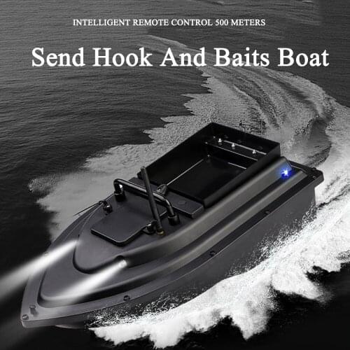 Smart Fishing Bait Boat 1.5kg Loading 500M Remote Control Double Motor High-Speed Wireless Carp Fishing Finder Ship Tackle