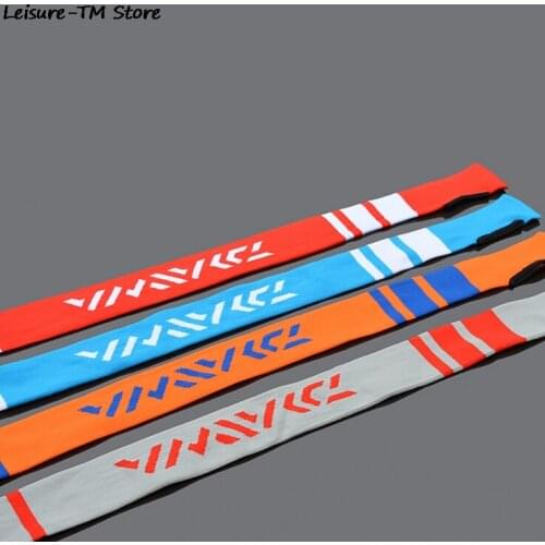 Hot Sale 1Pc New Elastic Abrasion Resistance Fishing Rod Bag Sleeve Pole Cover Sock Glove Protector Bag Tackle Bag Nylon Bag