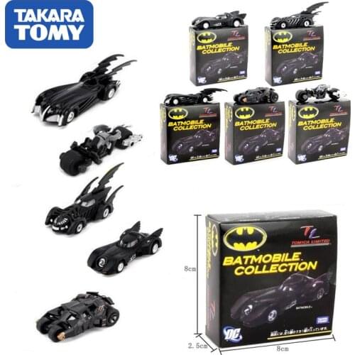 Tomy Batman Alloy Toy Car Dark Knight Chariot Pocket Simulation Car Collectors Edition For Children Toy Gift