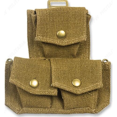 WWII WW2 UK BRITISH ARMY MILITARY EQUIPMENT P37 TRIRD CARTRIDGE HIGH QUALITY