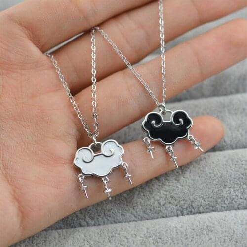 Chinese Traditional Style Longevity Lock Design Pendant Necklace Accessory S925 Sterling Silver Pendant With Chain Fittings