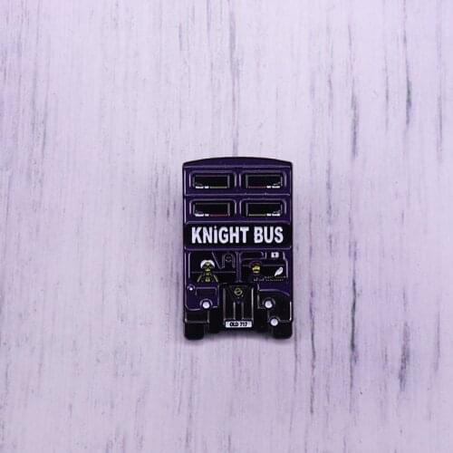 Knight Bus badge magical wizarding world fans collection