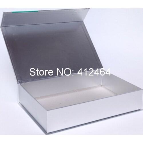 Competitive price custom foldable cosmetic paperboard paper gift box,made size magnetic flip gift box ( GF-106)