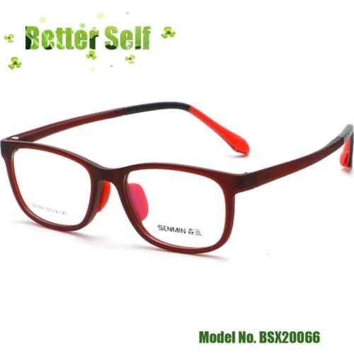 Light BSX20066 Glasses Girl Korean Look Thin Eyeglasses Comfortable Silicone Nose Pads TR90 Small Frame Wholesale Spectacle