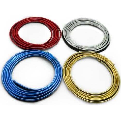 3M Car Wheel Rim Protector Decor Strip Rubber Tire Guard Line Rimblades Car Styling Moulding Trim Wheel Decoration Accessories