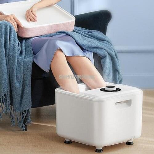 Foot Bucket Foot Bath Hot Compress Fully Automatic Heating Foot Bath Electric Massage Xiaomi X5 Same Star Grey