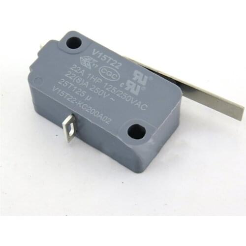 Micro Switch for Honeywell Long Handle 22A High Current 2 Pins Contact Switch Single Normally Closed Repair Part