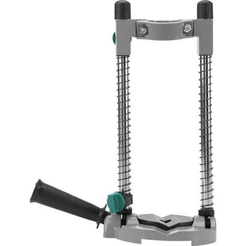 40 Degree Adjustable Electric Drill Holder Guide Stand Positioning Bracket Woodworking Aluminum Alloy Woodworking Tool