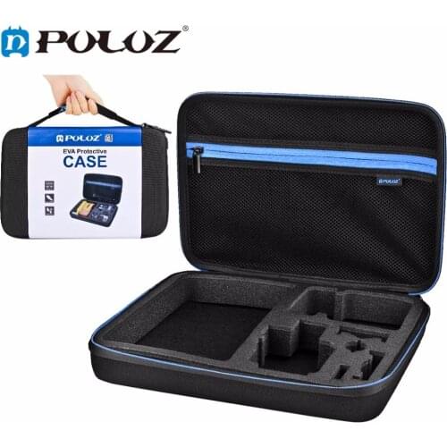 For GoPro PAccessories Portable Storage Camera Bag Waterproof Carrying Travel Case stocker for GoPro HERO5 4 Session HERO5 4 3