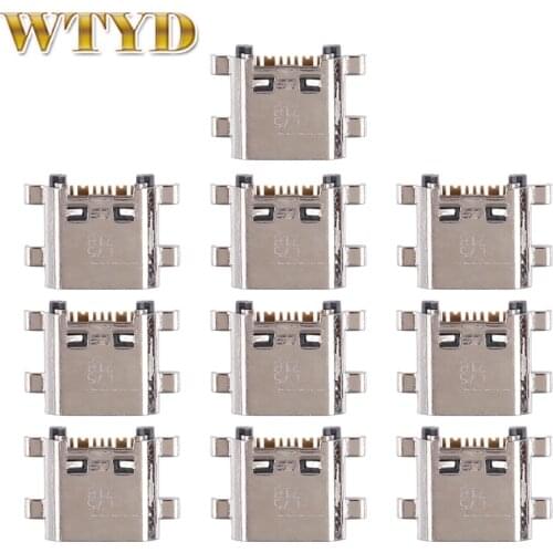 10 PCS for Charging Port Connector for Galaxy J7 Neo / J701 Smartphone Charging Dock Power Connector Replacement Part for Galaxy