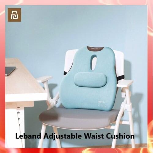 Xiaomi Leband Adjustable Waist Cushion Magnetic Support Back Cushion Soft Rebound Foam for Office Chair Car Seat Waist Back Pad
