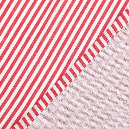 Chrismas Red Window Valance Grommet Half Curtain Textured Drapes Lighting Reducing Cotton Linen Decors Kitchen Living room