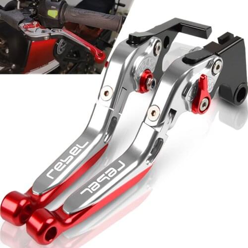 For HONDA REBEL CMX250C 1996 1997 1998 1999 2000 2001 2002 2003 2004 2005 2006 2007 2008 2009 2010 2011 CNC Brake Clutch Levers