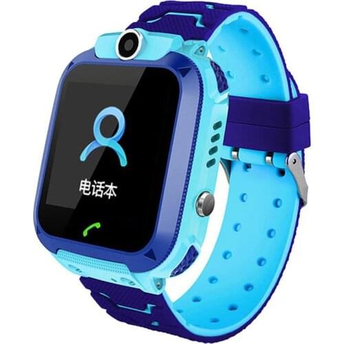 New Q12 Smart Watch 1.44 Inch Kid Waterproof Smartwatch Anti-Lost Voice Chat GPS Finder Locator Tracker Smart Watches