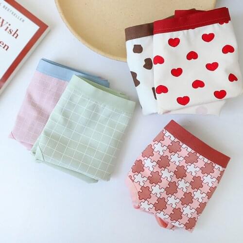 Japanese fresh milk cotton Seamless briefs women sweet 100% cotton crotch Traceless lingerie Panties autumn N773