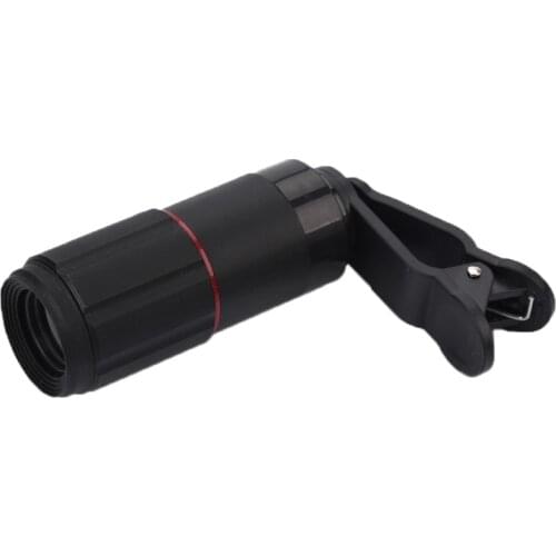 Universal 8X CellPhone Zoom Lenses Mobile Phone Telescope Clip Lens for iPhone 7 Samsung Note7 HTC Cell Phone Clip Lens