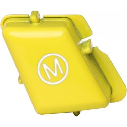 Yellow Sports Steering Wheel M Mode Switch Button for BMW E81 E82 E87 E88 M1 2004-2011 E90 E92 E93 M3 2007-2013