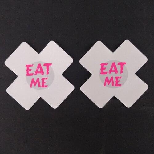 Women Cross Nipple Cover Invisible Boob Tape Fetish Cubre Pezones Disposable Pasties Fetish Breast Tape Mujer Nipple Stickers