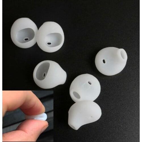 Aipinchun 2 pairs/Lot Silicone Ear Pads Tips Buds Earbuds Earpads Eartips For Samsung S6/6S edge/G9200/S7/note5 in-ear Headphone