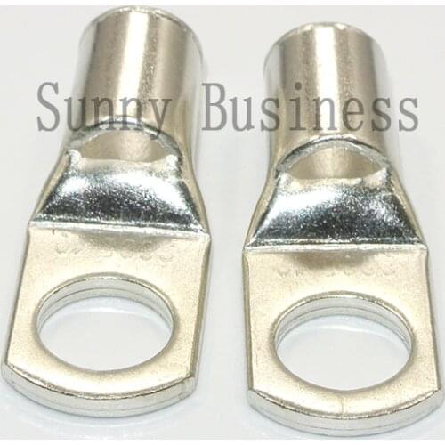 95mm2 3/0AWG X 5/16 3/8 1/2 in TINNED COPPER LUG BATTERY CABLE CONNECTOR TERMINAL SC95-8 SC95-10 SC95-12
