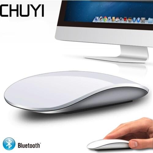 Wireless Bluetooth Mouse Ergonomic Ultra Thin Touch Portable Mause Office Optical Computer Mice For Xiaomi Apple Mac PC Laptop