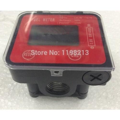 Digital Oval Gear Diesel Flow Meter Sensor Counter Indicator Flowmeter Viscous liquid,heavy oil,polyvinyl alcohol,resins G1/2