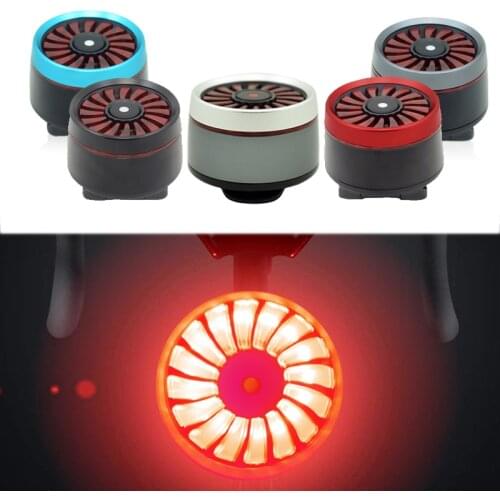 Smart Brake Sensing Bicycle Flashlight IPX6 Waterproof Bike Light USB Charging Cycling Rear Tail light LED safety warning lights