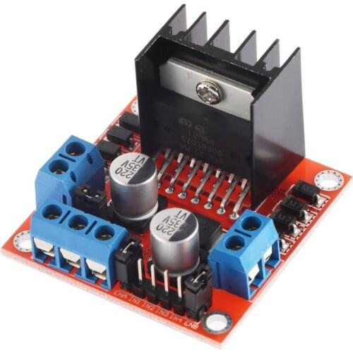 Good Quality Dual H Bridge Stepper Motor Drive Controller Board Module For Arduino L298N Motor Driver Board Module
