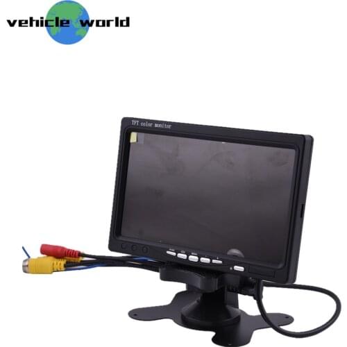 4AV Video Surveillance High Definition 7 inch TFT LCD CCTV Monitor for Car Mobile DVR Display