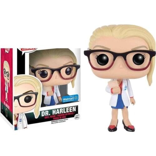 POP clown joker film and television peripheral hand office model peripheral toys Harley Quinn Ugly Girl 135