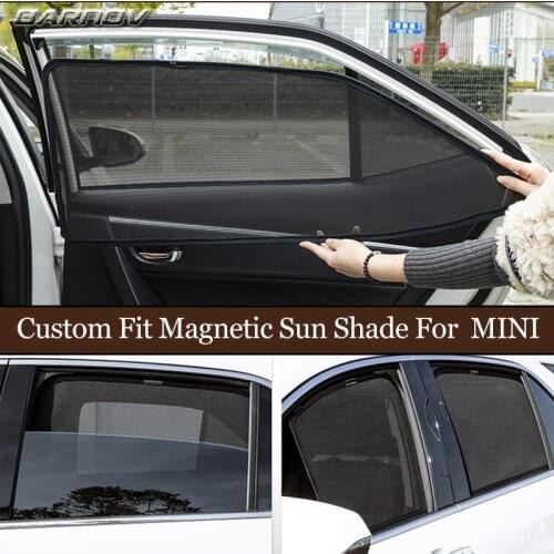 For Mini Countryman R60 R61 F60/Culbman R55 R50/Magnetic Special Curtain Window SunShades Mesh Shade Blind Fully Covered