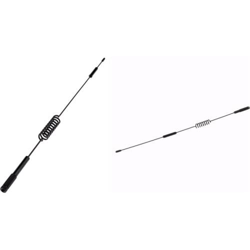 Metal 160mm Decorative Antenna for 1:10 Rc Crawler Axial Scx10 & Antennas for RC Car Model 1/10 Traxxas -4 Black, 290mm
