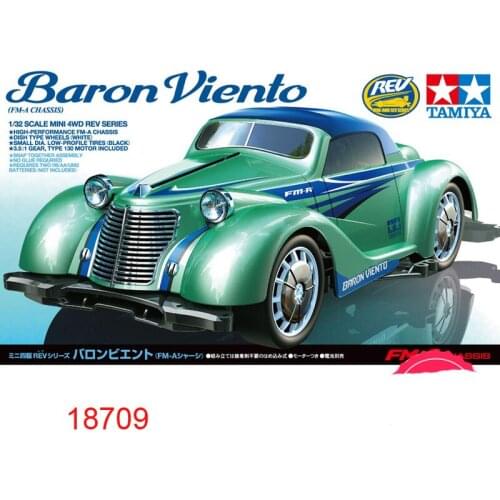 18709/95120 Baron Viento Tamiya Car FMA Chassis Tamiya Mini 4WD Model Car