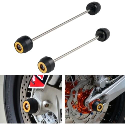Front Rear Axle Slider Guard Protector For Suzuki GSXS1000 GSXS1000Z 1000Y 1000FZ GSXS1000FT 2018 2019 2020 21 KATANA 2019-2021