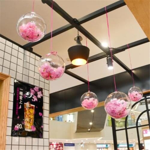 Transparent Plastic Hollow Ball Christmas Ball for Christmas Party Decorations 4CM, 5CM, 6CM, 7CM, 8CM, 10CM, 12CM, 14CM, 16CM