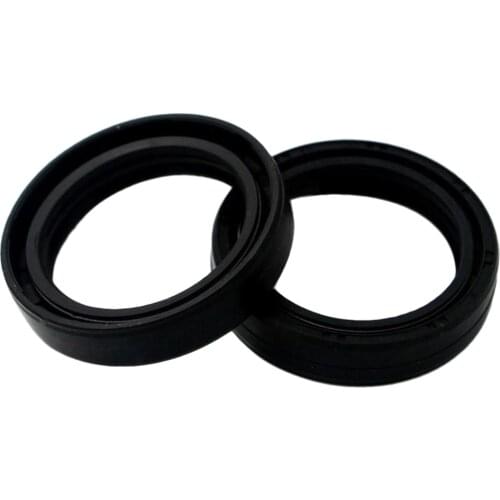 2pcs 33x46x10.8 MM Rubber Fork Oil Seal For Motorcycle Front Shock Absorber