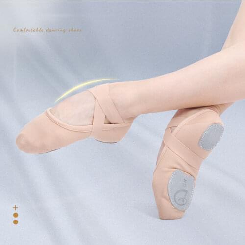 Dance Shoe High Elastic Ballet Slippers Super Soft Ballet Dance Shoes Stretchy Women Dance Slippers