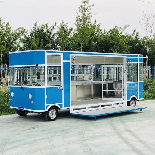 Street Sale Hot Dog Cart Mobile Electric Juice Bar Ice Cream Food Truck