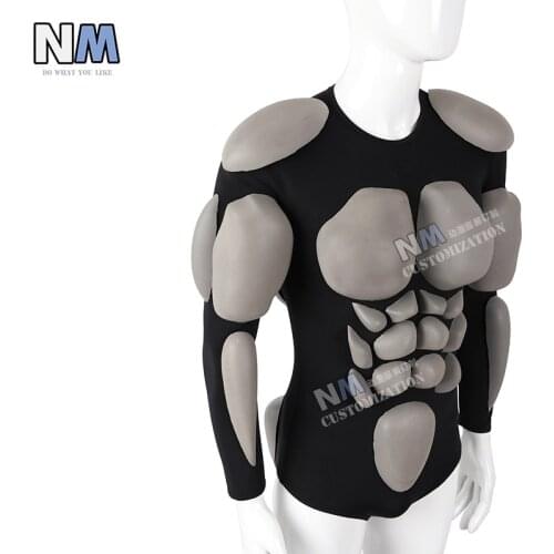 High Quality Muscle Suit With Relif Muscle Padding