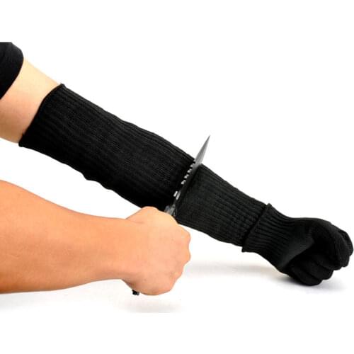 Arm Protection Sleeve Cut Resitant 40cm Burn Resistant Anti Abrasion Safety Wrist Guard for Garden Kitchen Yark Work