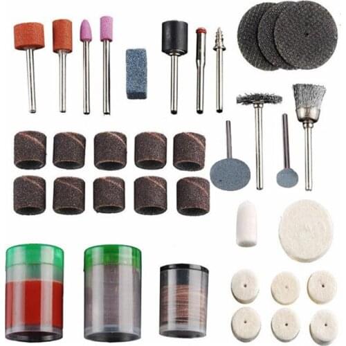 YEODA 105PCS Wood Polishing Electric Rotary Tool Accessory Easy Cutting Grinding Sanding Carving And Polishing Accessories